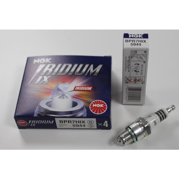 NGK NGK Spark Plug BPR7HIX Iridium Plugs [Box 4]